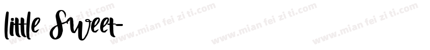 Little Sweet字体转换